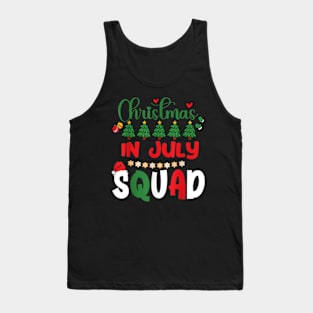 Christmas In July Squad Funny Summer Xmas Men Women Kids T-Shirt Tank Top